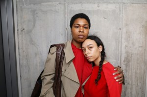 Backstage at CDLM RTW Fall 2019