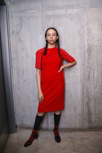 Backstage at CDLM RTW Fall 2019