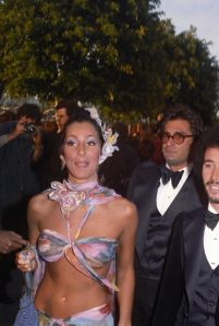 Cher attend the 46th Annual Academy Awards ceremony.
1974 Academy Awards, Los Angeles