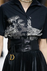 Details at Christian Dior RTW Fall 2019, photographed in Paris on February 26, 2019.