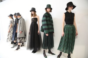 Backstage at Christian Dior RTW Fall 2019