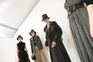 Backstage at Christian Dior RTW Fall 2019