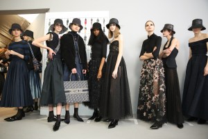 Backstage at Christian Dior RTW Fall 2019
