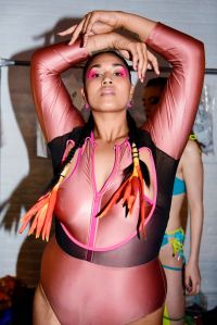 Backstage Chromat RTW Fall 2019