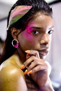 Backstage Chromat RTW Fall 2019
