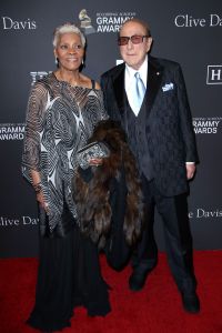 Dionne Warwick and Clive Davis