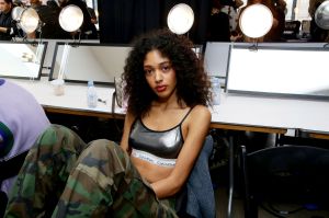 Backstage at Cushnie RTW Fall 2019