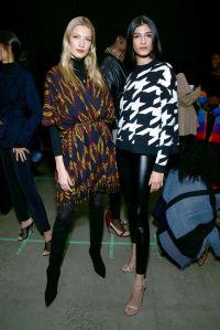 Backstage at Cushnie RTW Fall 2019