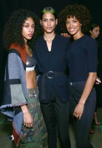 Backstage at Cushnie RTW Fall 2019