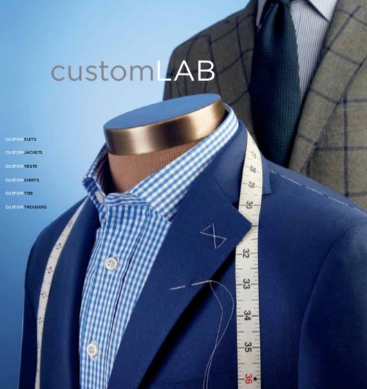 CustomLAB is now operating at all Paul Stuart stores in the U.S.