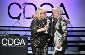 Ellen Mirojnick and Glenn Close