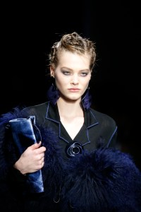 Details at Giorgio Armani RTW Fall 2019