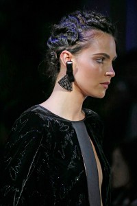 Details at Giorgio Armani RTW Fall 2019
