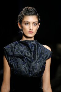 Details at Giorgio Armani RTW Fall 2019