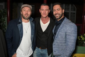 Joel Edgerton, Luke Evans and Victor Turpin