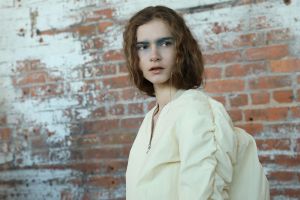 Backstage at Eckhaus Latta RTW Fall 2019