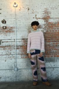 Backstage at Eckhaus Latta RTW Fall 2019