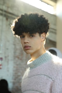 Backstage at Eckhaus Latta RTW Fall 2019