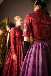 Backstage at Erdem RTW Fall 2019