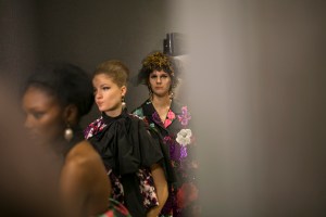 Backstage at Erdem RTW Fall 2019
