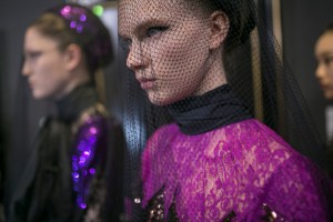 Backstage at Erdem RTW Fall 2019