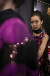 Backstage at Erdem RTW Fall 2019