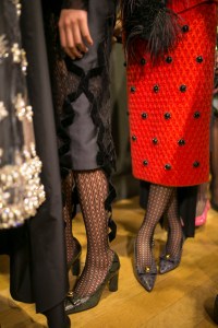 Backstage at Erdem RTW Fall 2019