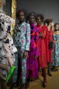 Backstage at Erdem RTW Fall 2019