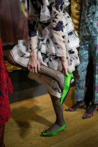 Backstage at Erdem RTW Fall 2019