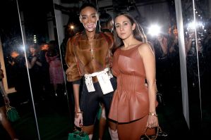 Winnie Harlow and Delfina Fendi