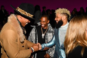 Victor Cruz, Odell Beckham Jr., and Cam Newton