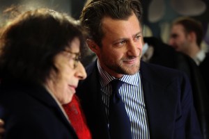 Fran Lebowitz and Francesco Carrozzini
