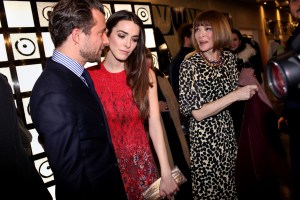 Francesco Carrozzini, Bee Carrozzini, and Anna Wintour