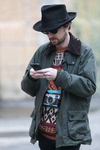Street style at the Los Angeles Frieze Art Fair.