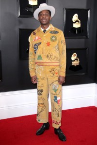 Leon Bridges wears Bode.