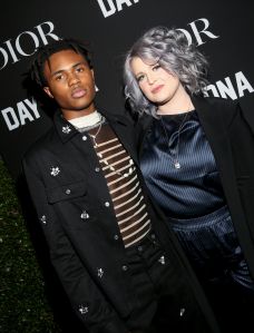 Kailand Morris and Kelly Osbourne