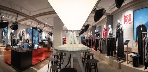 The Bonprix digital store in Hamburg.