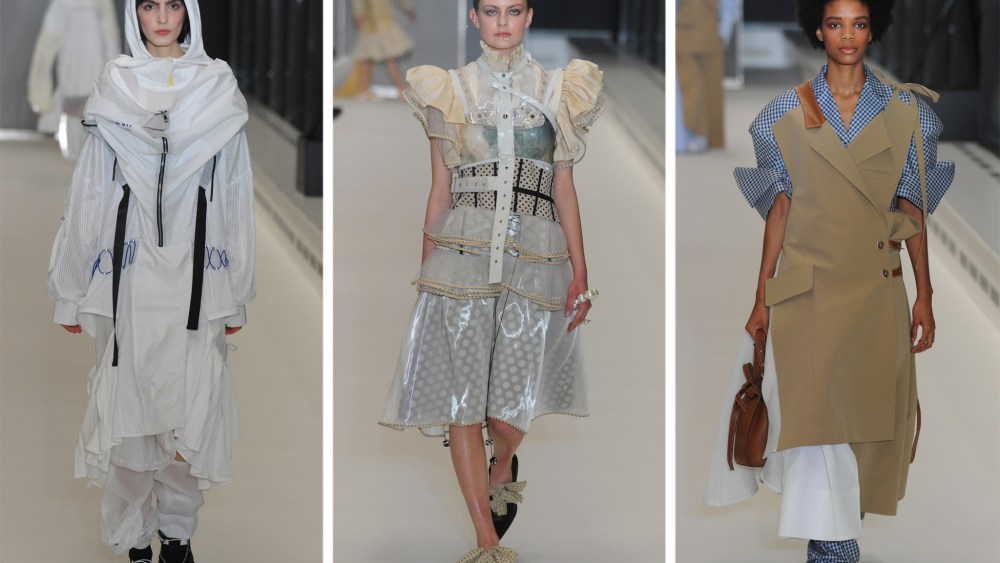 Looks from Hyin911, Missy Yue Wu and Xiaonan Ma