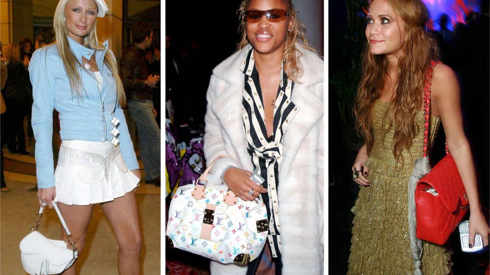 Celebrities proudly toting ‘It’ bags in the early Aughts.