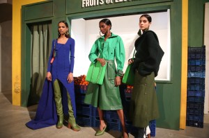 Backstage at Jacquemus RTW Fall 2019