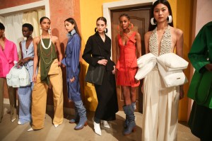 Backstage at Jacquemus RTW Fall 2019