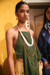 Backstage at Jacquemus RTW Fall 2019