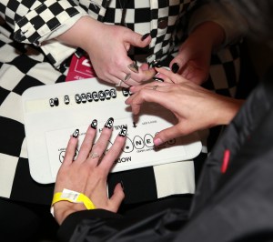 Backstage at Jeremy Scott RTW Fall 2019