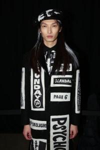 Backstage at Jeremy Scott RTW Fall 2019
