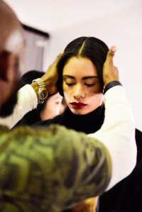 Backstage at Jonathan Simkhai RTW Fall 2019