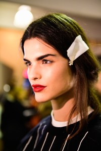 Backstage at Jonathan Simkhai RTW Fall 2019