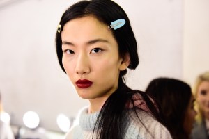 Backstage at Jonathan Simkhai RTW Fall 2019