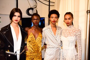 Backstage at Jonathan Simkhai RTW Fall 2019
