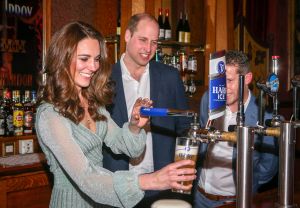 Prince William and Catherine Duchess of Cambridge visit The Empire Music Hall in Belfast.
Prince William and Catherine Duchess of Cambridge visit to Northern Ireland - 27 Feb 2019