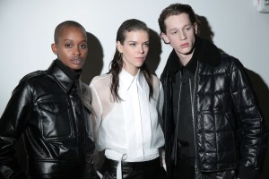 Backstage at Helmut Lang RTW Fall 2019